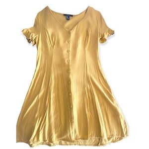 Forever 21 Yellow  dress